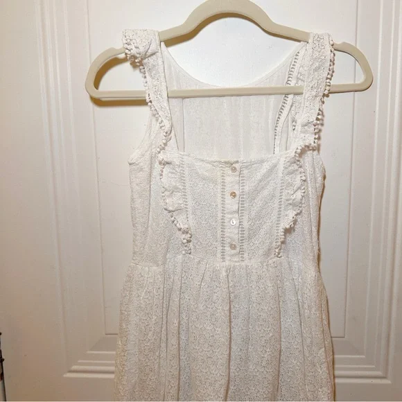 Sezane White Lace Dress 34 - Picture 11 of 12